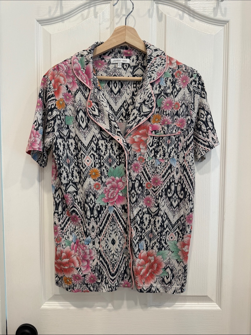 Johnny was Floral button down
